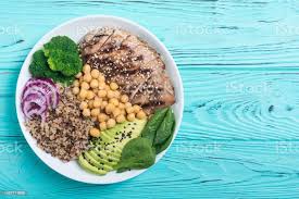 Grilled Chicken, Broccoli and Quinoa Salad - HerbaChoices