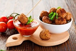 Lean Meatballs (GF/High-Protein) - HerbaChoices