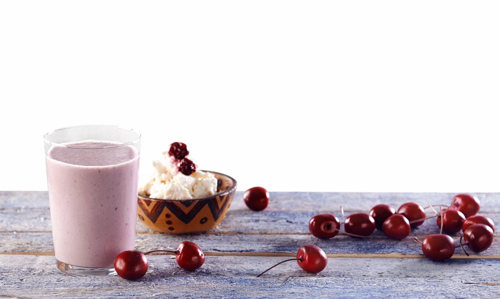 Sour Cherry Cheese Cake Protein Shake - HerbaChoices