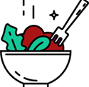 Calorie Specific Healthy Dinner Icon