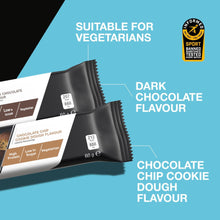 Загрузите изображение в программу просмотра галереи, Achieve Protein Bars- 6 x 60g Chocolate chip cookie dough bars HerbaChoices
