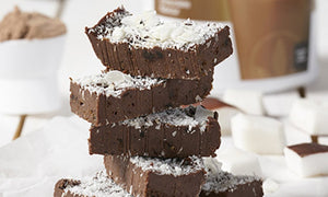 Chocolate and Coconut Protein Fudge - HerbaChoices