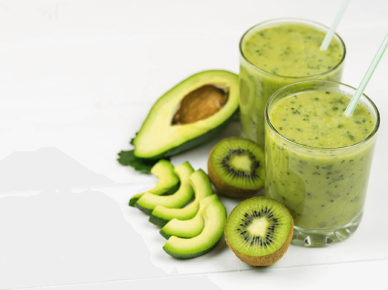 Kiwi And Avocado Protein Shake 🥑 - HerbaChoices