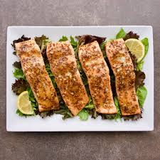 Mustard-Baked Salmon - HerbaChoices