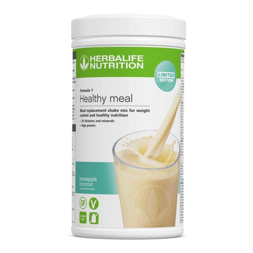 Formula 1 shake: Limited Edition Pineapple Coconut HerbaChoices