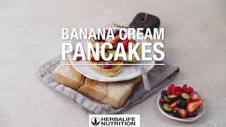 Banana Cream Pancakes