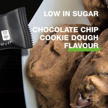 Загрузите изображение в программу просмотра галереи, Achieve Protein Bars- 6 x 60g Chocolate chip cookie dough bars HerbaChoices