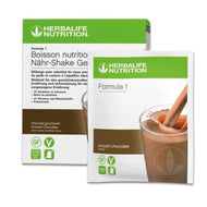 Formula 1 Nutritional Shake Mix Sachets Smooth Chocolate Pack of 7 sachets HerbaChoices