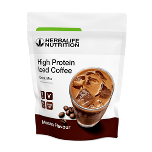 High Protein Iced Coffee- Mocha - HerbaChoices